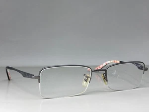 Ray-Ban Eyeglasses Frame RB 8692 1073 Silver Half Rim53-18-140 Metal FRAMES ONLY - Picture 1 of 18