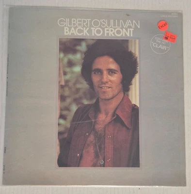 Gilbert O'Sullivan - Back To Front - Vinyl LP 1972 - MAM5 Club Edition - SEALED - Image 1 of 4