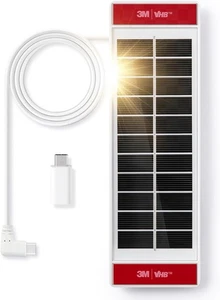 1PCS Pannelli Solari 1,3 Watt 5,5 Volt per Tende Motorizzate, Spina USB-C - Foto 1 di 7