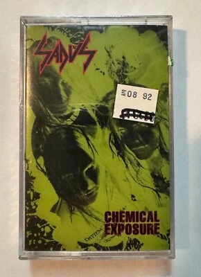 Sadus Chemical Exposure Death Thrash Metal Cassette 1991 R/C Records SEALED - Image 1 of 4