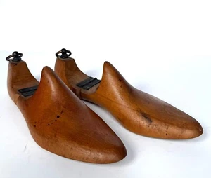 Zapato de madera vintage último UK3 forma zapatero herramienta para hacer zapatos decoración rústica - Imagen 1 de 6