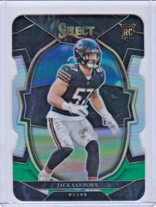2023 SELECT #62 JACK SANBORN ROOKIE CONCOURSE BLACK & GREEN PRIZM DIE-CUT - Picture 1 of 2