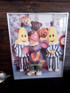 Banana In Pajamas 1998 Framed poster 20.5"H 16.5"W - Picture 1 of 8