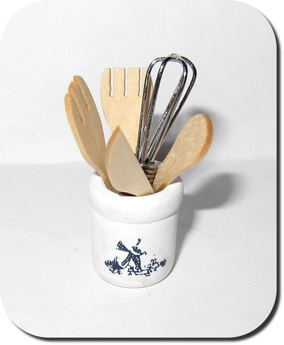 8-teiliges Miniatur-Essensset Für Puppenhäuser – 1/12 Maßstab, Aus Harz, Für Dekoration & Spiel