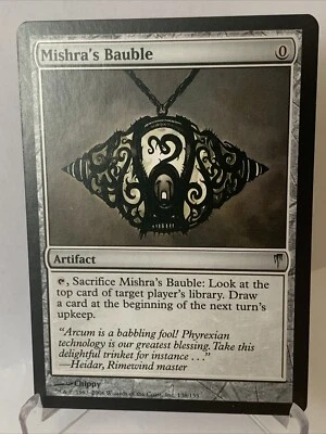 MTG Mishra's Bauble ( mint ) from Cold Snap :  Magic the gethering - Image 1 of 2