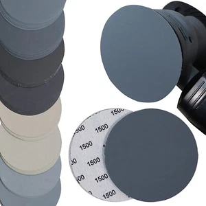 30PCS Wet Dry 6 Inch Hook Loop Sanding Disc Orbital Sandpaper Pads 800-3000 Grit - Picture 1 of 13