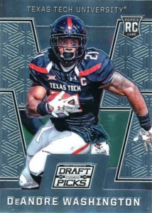PANINI-PRIZM DeAndre Washington CHIEFS DOLPHINS RAIDERS Texas Tech RED-RAIDERS - Picture 1 of 1