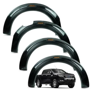Fender Flare Wheel 6" Matte Black Reflector For Ford Ranger T6 Pickup 2015 - 17 - Picture 1 of 6