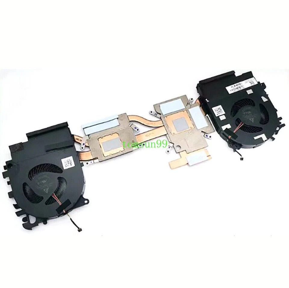 For HP ZBook Fury 15 G8 CPU Cooler Fan With Heatsink 0CC8M6 M82623-001 - Image 1 of 2