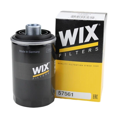 Filtro de aceite de motor WIX 57561 para Audi A3 A4 A5 A6 Quattro VW Beetle CC Eos Golf R Foto 1 de 4