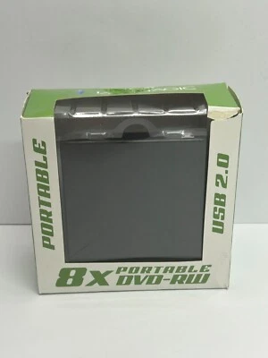 I/OMagic 8x Portable External DVD±R/RW Drive IDVD8PB NEW - Image 1 of 4