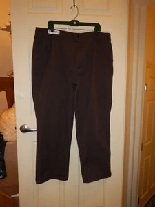 RED KAP Industrial Pants Brown Men's Actual 42"x 28" - Picture 1 of 7