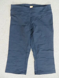 GREAT Lucy Lucypowermax black athletic / fitness / workout capris - womens M - Picture 1 of 1