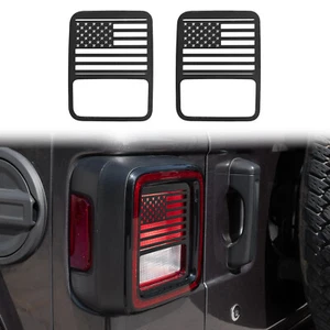 Rear Lamp Decor Cover Taillight Lamp Guards Left Right For Jeep Gladiator JT 20+ - Picture 1 of 14