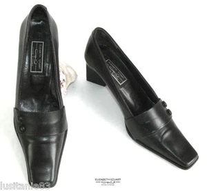 ELIZABETH STUART - CHAUSSURES TALONS 6 CM TOUT CUIR MARRON 36 - TRES BON ETAT - Imagen 1 de 6