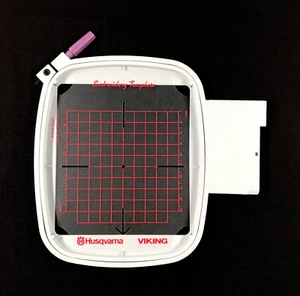 Husqvarna Viking Embroidery 100x100mm - 4"x4" Hoop For Designer Series Machines - Picture 1 of 7