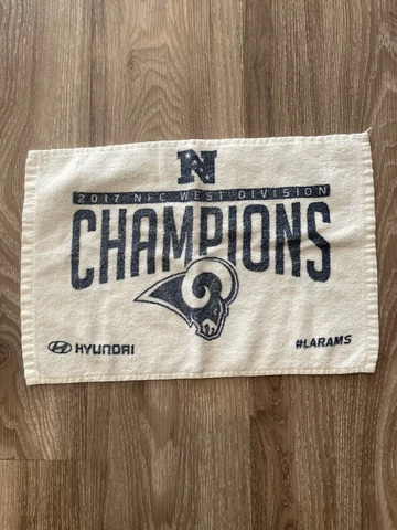 LA Rams Rally Towel - 2017 NFC Championship Cover