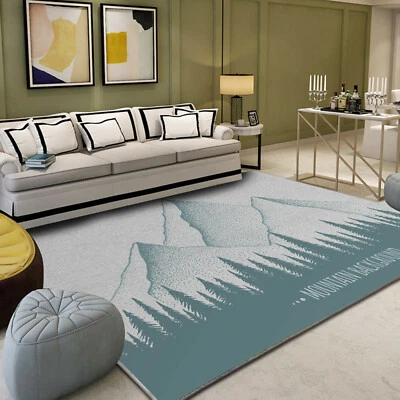 3D Green Forest Pattern ZHUA1519 Game Non Slip Rug Mat Photo Carpet Zoe - Image 1 of 4