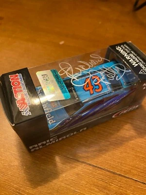 Richard Petty (signed) #43 1/64 Stock Car NASCAR Aric Almirola (signed)- RARE - Image 1 of 4