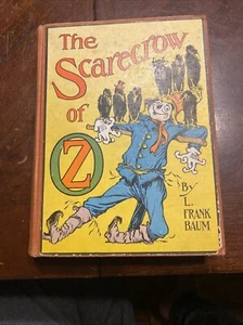 Old THE SCARECROW OF OZ Book 1915 L. FRANK BAUM COLOR PLATES WIZARD FAIRY TALES - Picture 1 of 22