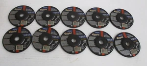"NUEVO Norton Gemini 4"" x 1/4"" x 5/8"" Rueda de Acero Cantidad 10 - Imagen 1 de 2