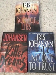 Iris Johansen Hardback books Lot Of 3 - Picture 1 of 8