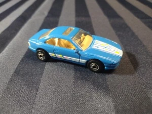 Hot Wheels 1990 BMW 850i Blue Diecast Car Loose No Packaging 5 Spoke Wheels - Picture 1 of 5