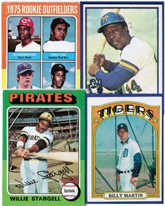 1970 1971 1972 1973 1974 1975 1976 1977 Topps Baseball Lower Grade 60% OFF 4+