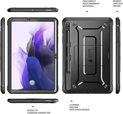 SUPCASE for Samsung Galaxy Tab S7 FE 12.4" Full-Body Case Heavy Duty Shell Cover - Image 1 of 4