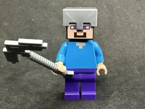 LEGO Minecraft Steve Minifigure Set 21121 21125 21141 - Picture 1 of 2