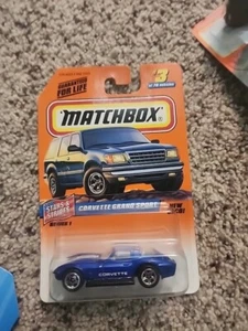 1998 Matchbox Stars & Stripes Corvette Grand Sport 3 of 75 Diecast SEALED - Picture 1 of 6