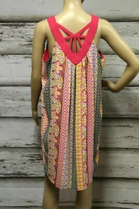NWT Rose And Alive Women Size M SunDress Cocktail Summer Floral Yoke Sleeveless - Picture 1 of 5