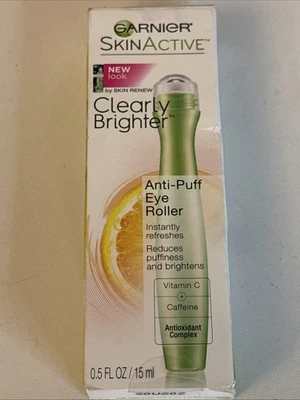 Garnier Clearly Brighter Skin Renew Anti-Puff Eye Roller, Instantly Refreshes - Image 1 of 4