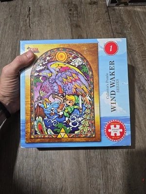 The Legend Of Zelda Wind Waker Collector’s Puzzle 550 Piece  Used Complete  - Image 1 of 3