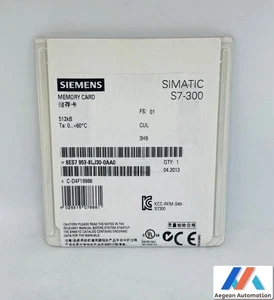Siemens Simatic 6ES7953-8LJ30-0AA0 S7-300 tarjeta de memoria 953-8LJ30... - Imagen 1 de 2