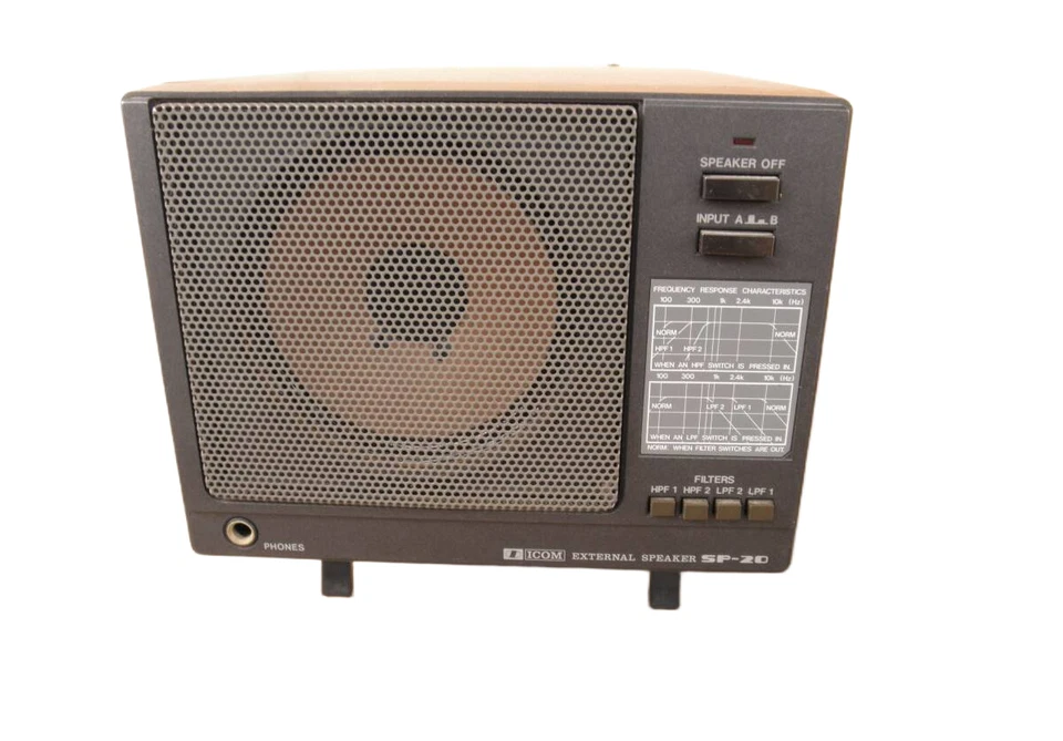 Altoparlante esterno radioamatore Icom SP-20 con filtri audio (molto bello) - Immagine 1 di 2
