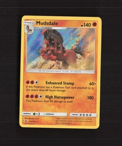 Mudsdale 76/145 Guardians Rising Holo Rare Holo Pokemon Card LP - Picture 1 of 10