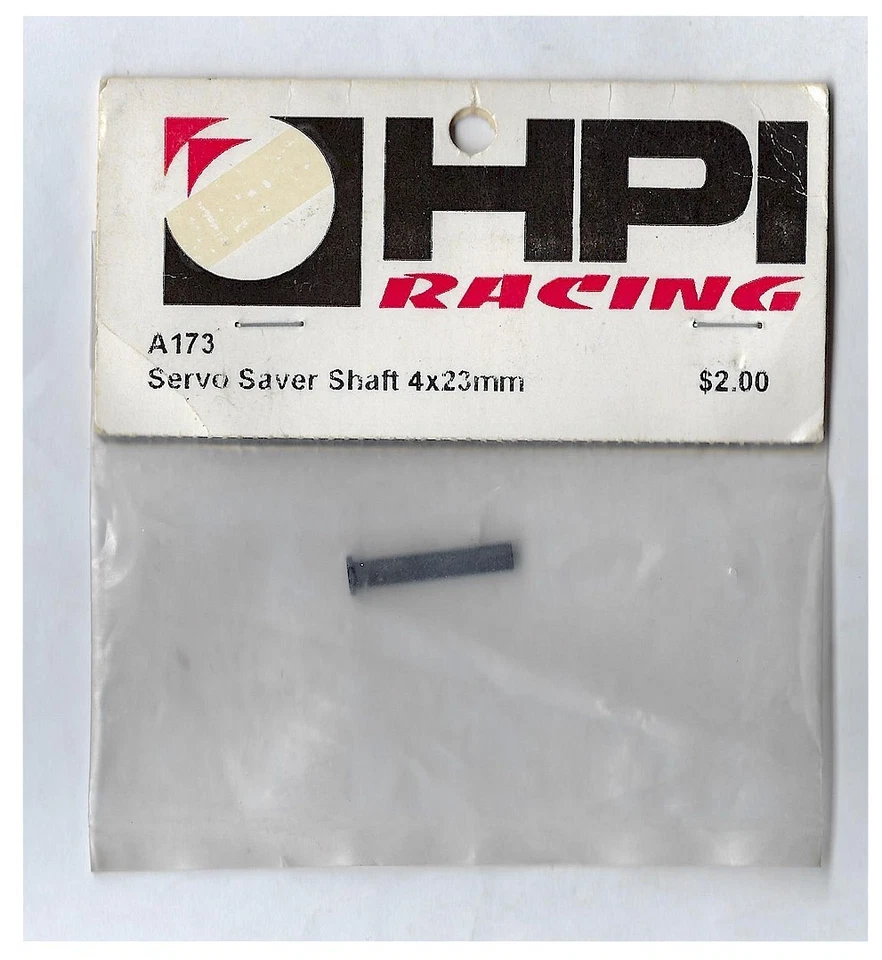 Vintage RC Car HPI A173 - Servo Saver Shaft 4x23mm RS4 MT Discontinued Old Stock - Image 1 of 1