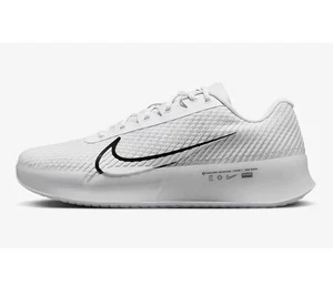 Scarpe da tennis Nike da uomo Court Air Zoom Vapor 11 HC bianche DR6966-101 taglia 10,5 - Foto 1 di 7