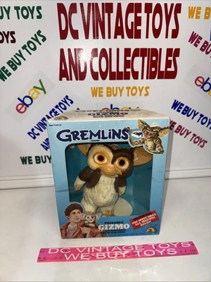 Gremlins Gizmo Mogwai  1984 Poseable Figure LJN Toys With Moveable Head And Arms - Image 1 of 4