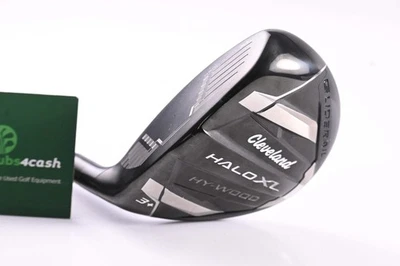 Left Hand Cleveland Halo XL Hy-Wood #3 Hybrid / 17 Degree / Stiff Flex Ascent 40 - Image 1 of 4
