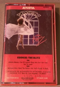 Krokus The Blitz Cassette Arista Records - Bild 1 von 6