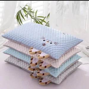 Cotton Ice Bean Pillow Summer Afternoon Nap Pillow Office Lunch Break - Picture 1 of 16