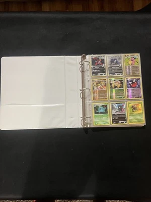 Pokémon Card Binder Collection 14 pages 242 total cards - Image 1 of 4
