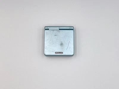 Game Boy Advance SP Pearl Blue Console GBA Tested Region Free New Battery {Fast} - Image 1 of 4