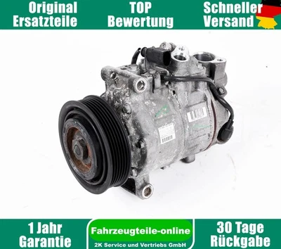 Audi A6 C7 4G 4G02608058 Air Conditioning Compressor 3.0 Tdi - Image 1 of 4