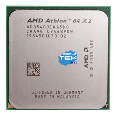AMD Athlon X2 5400+AM2 2,80GHZ CPU Processor ADO5400IAA5DO - Image 1 of 4