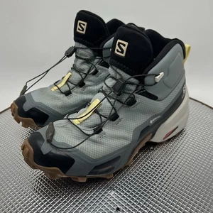 Salomon Cross Hike Mid GTX Womens Size 7 Trail Hiking Boots 411189 - Picture 1 of 12