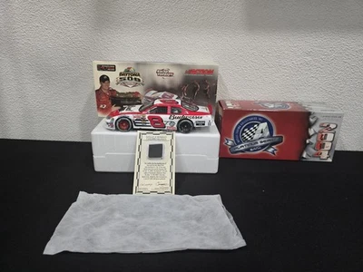 2004 DALE EARNHARDT Jr BUDWEISER BOD 2/15 DAYTONA WIN RACED VERSION W/ TIRE 1/24 - Image 1 of 4