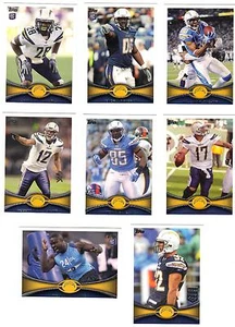 2012 Topps Chargers Team Set Melvin Ingram Rivers Gates Floyd Weddle Meachem 11 - Picture 1 of 1